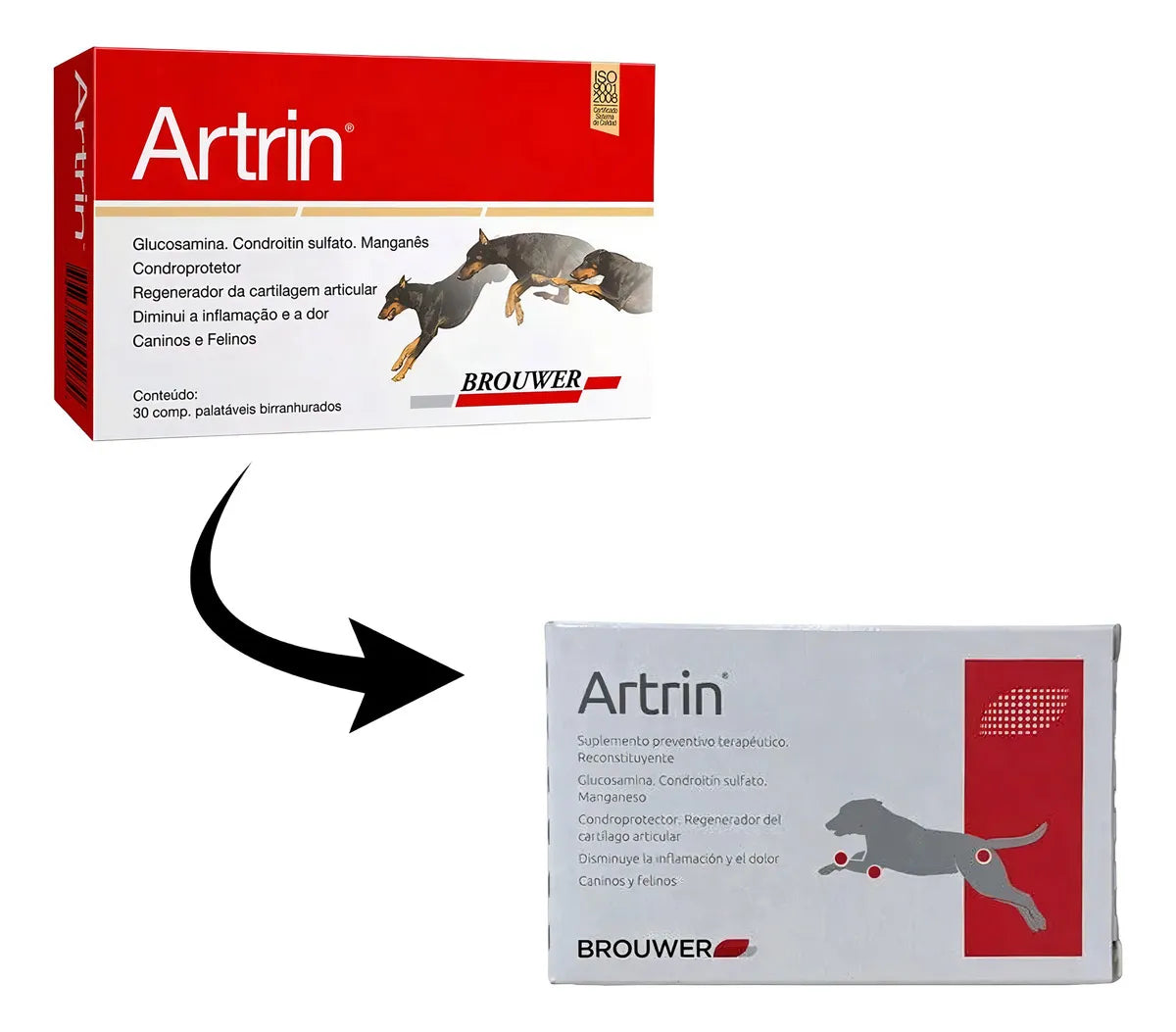 Artrin Condroprotector Perros Y Gatos X 30 Comp