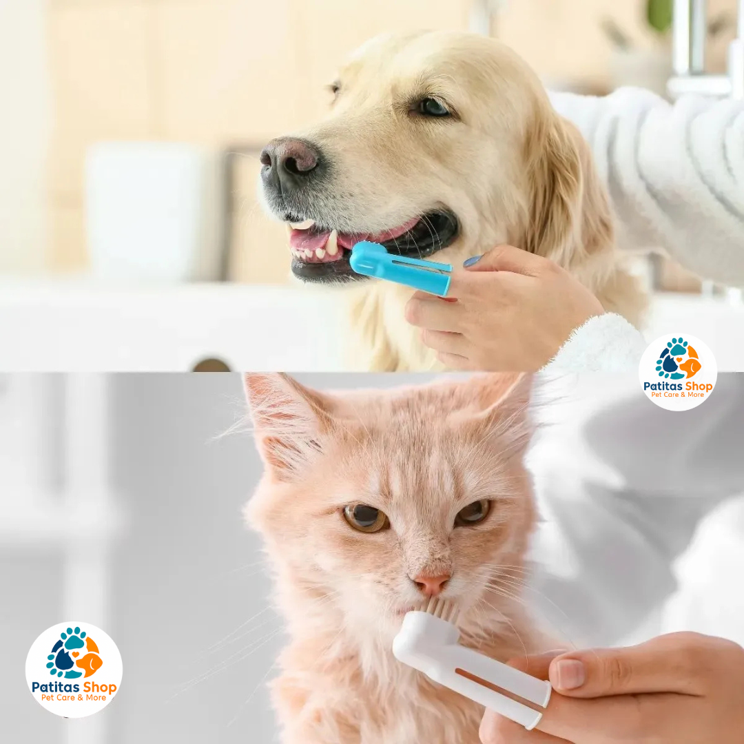 Combo Pasta Dental + Spray Bucal + Cepillo Doble Para Perros-Pollo